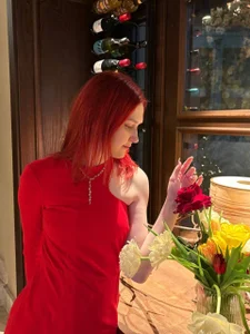 LinaMalech Red aesthetic Foto 2