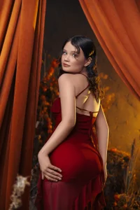 EmilyChaves Lady in red👠 Foto 2