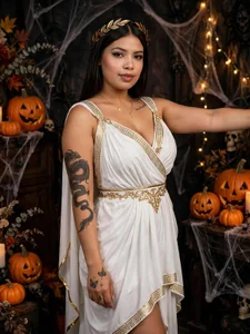 Olivia_gh1 ATHENA HALLOWEEN😍🤍.  5. fénykép