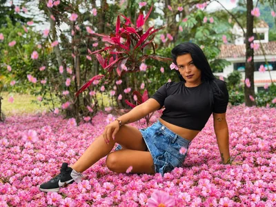 Samantha__Firee cherry blossoms Pic 6