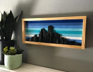 HandyBro From custom furniture, murals, accent walls & art pieces, check out some of my favorite creations Hình 4