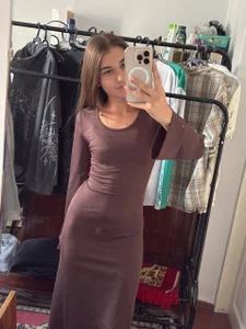 JackieWebb I bought a new dress for the fall) I want to go to the movies🥹🥰🥰 Pic 4
