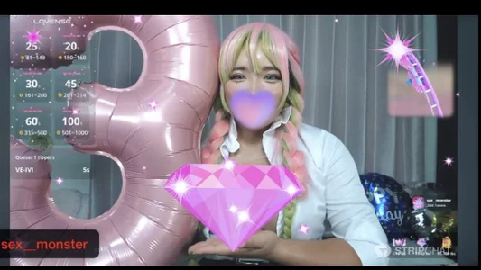 sara__xx__love ❤️📣11/10(月)300回記念配信配信エフェクト集📣❤️ご来場いただいた皆さまありがとうございました‼️応援本当にありがとうございます🥰💕これからもさらをよろしくお願いします😍❤️ Foto 3