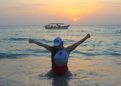 amara_lincont thank you all for helping me fulfill my dream (travel to the beach) 사진 9