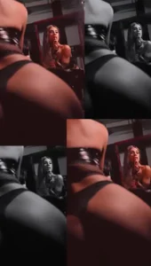 megan_lenon red make up Pic