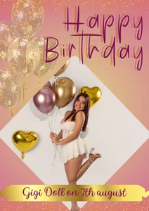 GigidollのHappy Birthday to me!の枚の写真