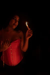 ebony latina dinner with wine de JuliCorrea_ Foto 3