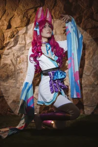 Jin-harrison AHRI COSPLAY  4টি ছবি