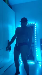 spunman82 Blue Light Night Pic