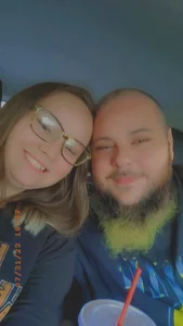 TurtleLady420 Pictures of me and Goat 💙🧡 Pic