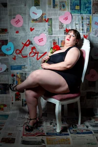 _Emily_rosee_ RED ROSE Pic 2