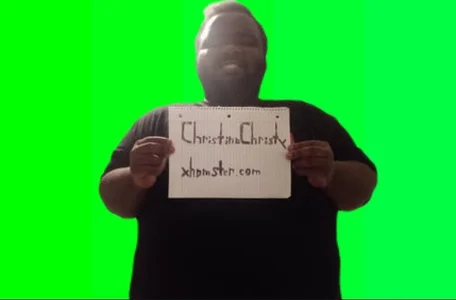 ChristinaChristy My Introduction for xHamster in Green Screen 사진