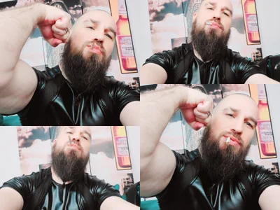 I am here for you! Domination, cum, smoke, leather or any other fantasy just ask! de ArmandoSteel4u Foto 7