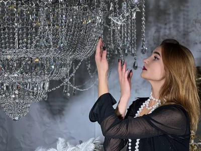 SugarDanger sexy girl in black Fotka 4