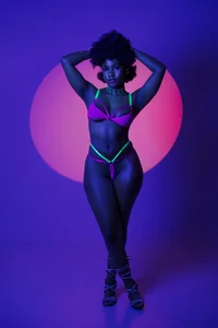 Zdjęcia RachelStonne Neon party!:  2