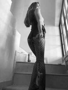 Ema_porcaroli Sexy black and white 🖤🤍 Foto 2