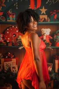 Winter Temptation in White Heels de Afro_Luna Foto 5