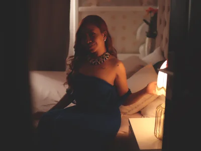 ElyaQuinn Lovely in Blue Pic 3