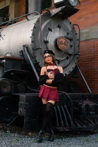 saskia_secretsexy train photo section !! saskia so hot图片