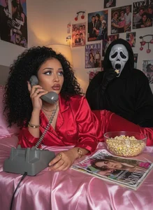 ChloeJoyce Popcorn and boo Gambar 2