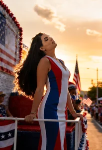 AngelicaVega Happy 4th of July! 🗽💙💖 Pic
