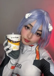 yui_ayanami Rei Ayanmi Cosplay ૮ ྀི˶ᵔ ᵕ ᵔ˶ ྀིა Pic 4