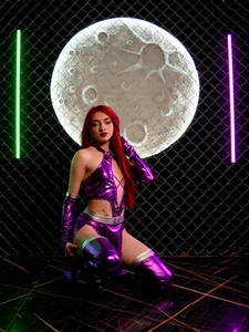 LucyGray starfire halloween sesion ❤️‍🔥 Pic