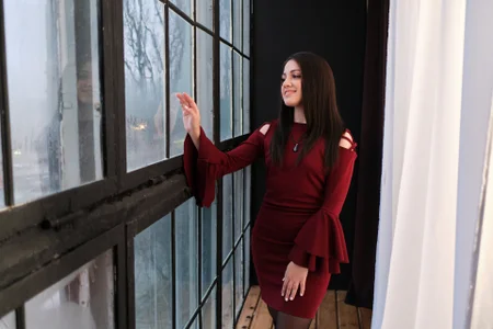 SusanMorandi Burgundy slika
