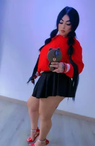 MeganStar__ explore your fantasies in red passion Pic 2