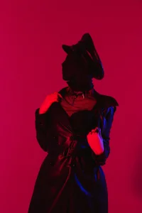 Reed_Fox sharp heels and a leather raincoat  6টি ছবি