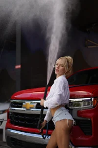 Your truck needs some washing babe?