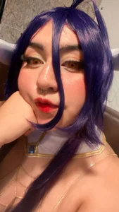 scarlettneko Albedo Cosplay Poză 2