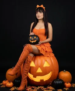 sofia_lapeira Happy halloween 🎃IA Billede