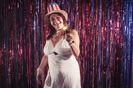 Savvanahh happy independence of the united states❤️💙🤍 Poză