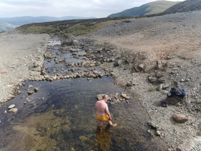mikey_boy1973 In boxers or swim trunks in nature Pic
