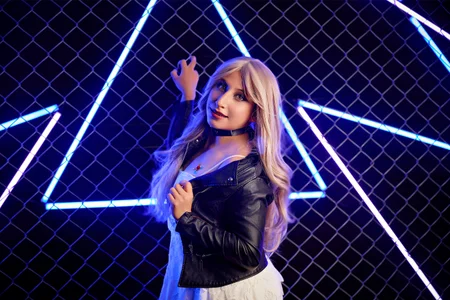 SkarletJhonson_ Neon Photoshoot! Foto 2