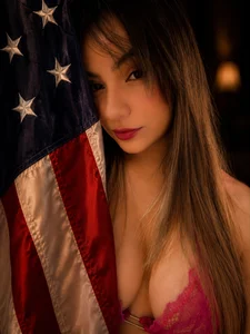 babyzahara Stars, Stripes & Curves ❤️🤍💙 Pic