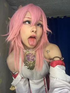 Amelie_Wine Cosplay, ahegao, waifu, blowjob, bigass, smalltits, lovense Pic 7