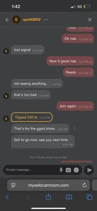 Proper_patalo7のTip for good show in privateの 2枚の写真