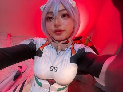 yui_ayanami Rei Ayanmi Cosplay ૮ ྀི˶ᵔ ᵕ ᵔ˶ ྀིა Pic 5