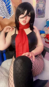 AlyssaRomanova Mikasa Ackerman - Attack of Titan ⚔️ Gambar 5