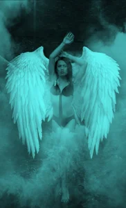 asianlovetocum Smoke angel Billede