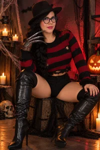 hotlatinateacher hallowenn fredy Gambar 3