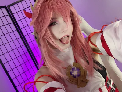 SweeteRose_Royce Cosplay Yae Miko รูปภาพ  2