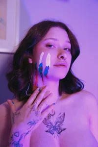 Sofi_Spark: TEASER Naked body in paint ( 3 фото)