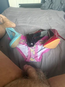 fortheloveofheels74 Heels panties and cock slika 3