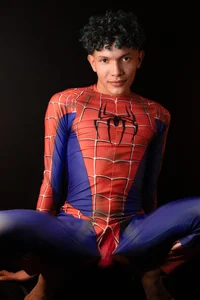 Im_Alejo: Your spider boy is ready to fill you with very sticky and delicious cobweb 🥵🍆💦 ( 3 фото)