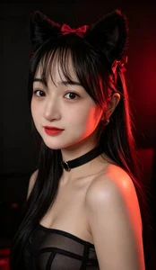 Maggieyuyu 黑涩涩的邪恶yu Billede