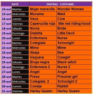 HALLOWEEN Calendar🎃🔥 de christal_cutee  Imagens
