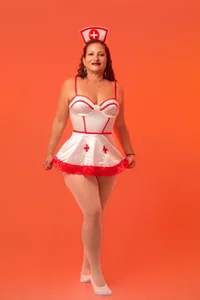 Enfermera de Sexy-Woman-Mature Foto 3